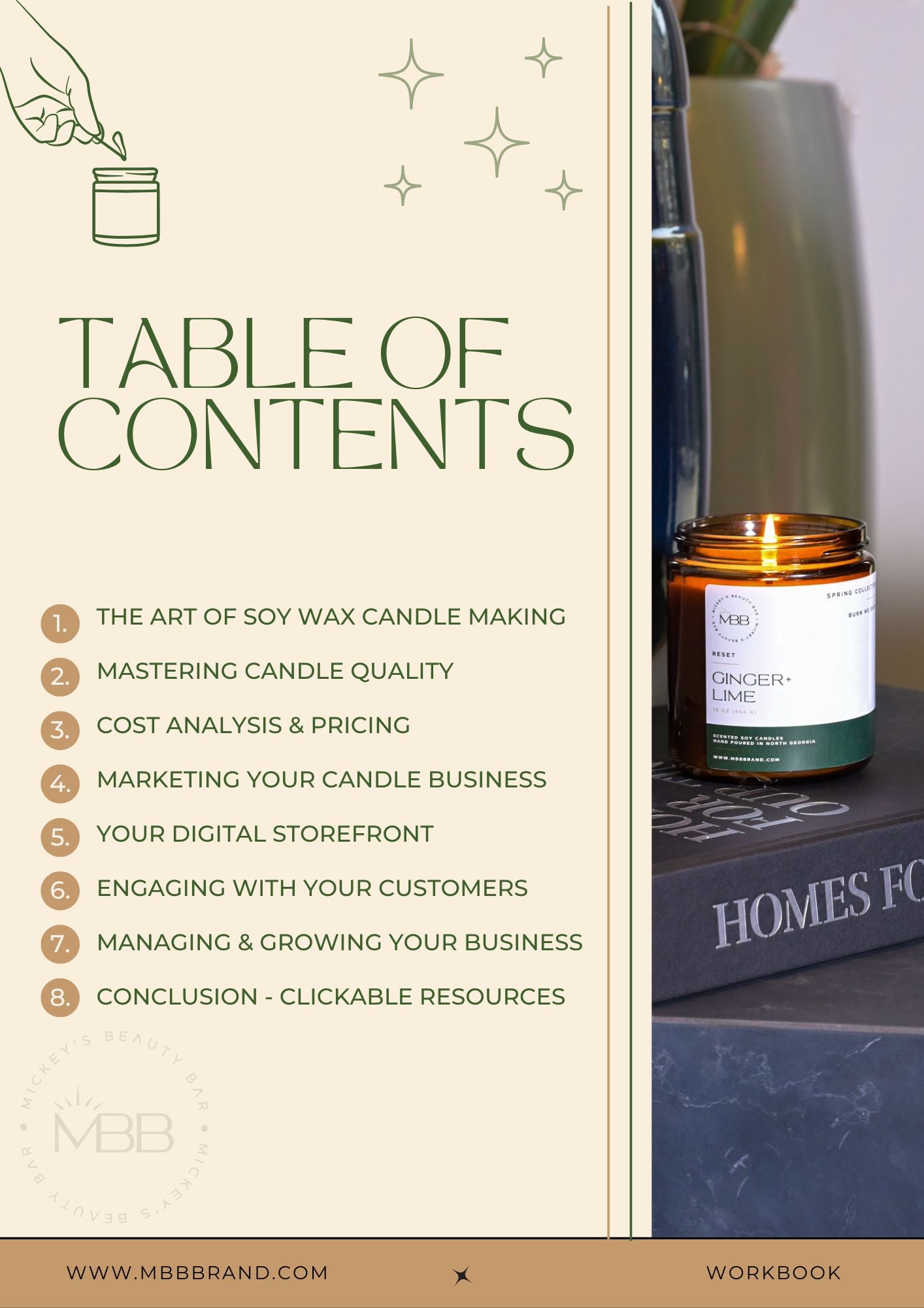 Soy Candle Business eBook  💻📚