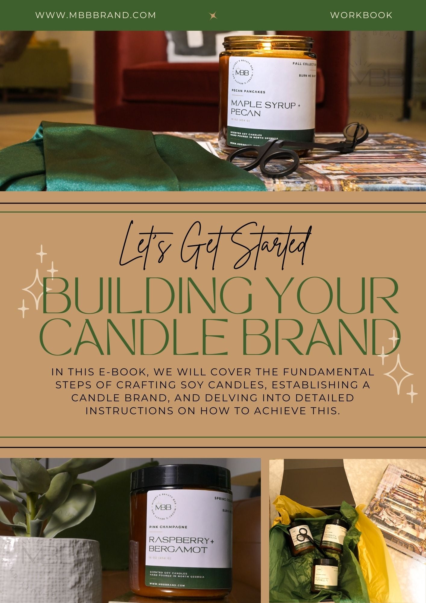 Soy Candle Business eBook  💻📚