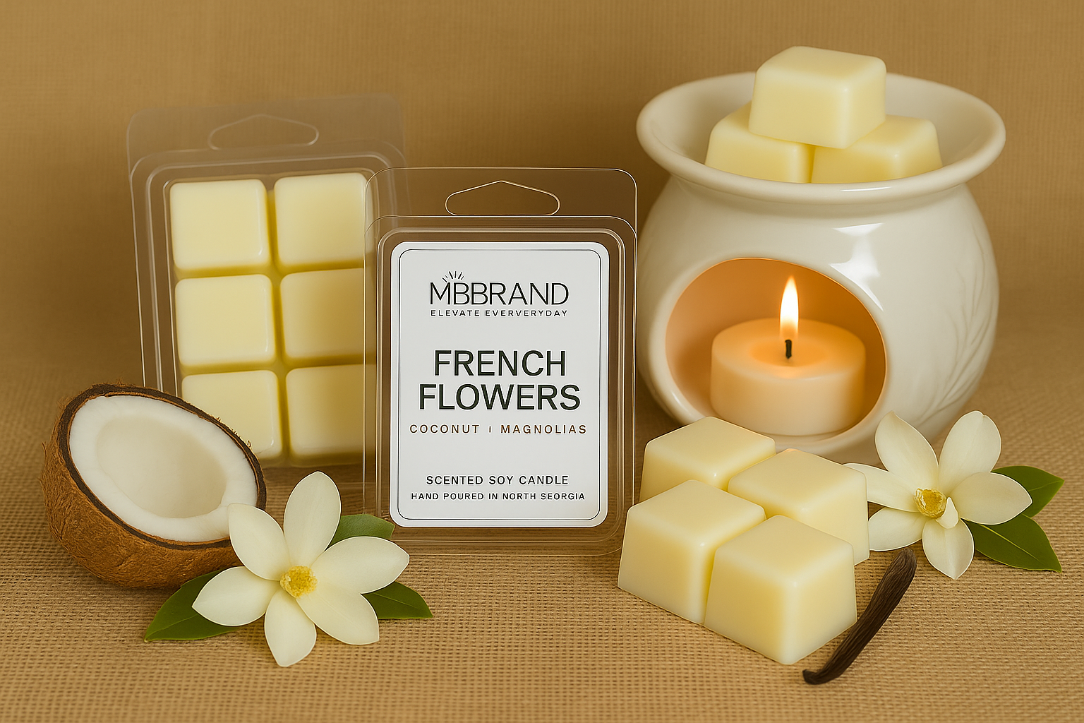 Clamshell Wax Melt 🕯️